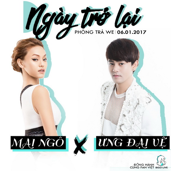 Ưng Đại Vệ, Mai Ngô, Bigo Live, Sao Việt