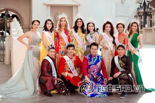 Á hậu Diệp Nghiêm, Á Vương Tùng Nghiêm, Sao Việt