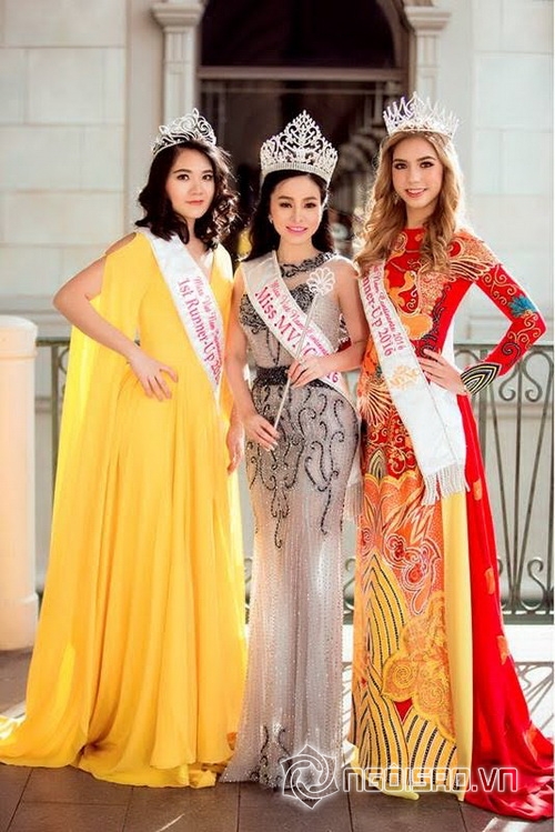 Á hậu Diệp Nghiêm, Á Vương Tùng Nghiêm, Sao Việt