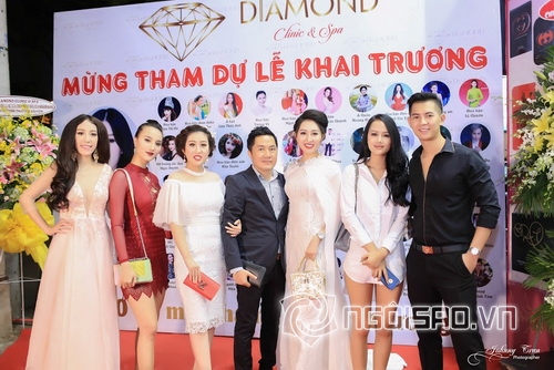 Hoa Hậu Huỳnh Thuý Anh, Diamond Clinic & Spa, Khai trương Diamond Clinic & Spa