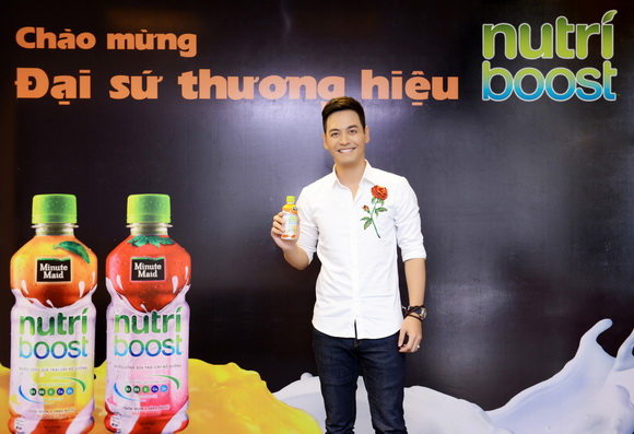 Phan Anh, Đại sứ thương hiệu Nutriboost, Nutriboost