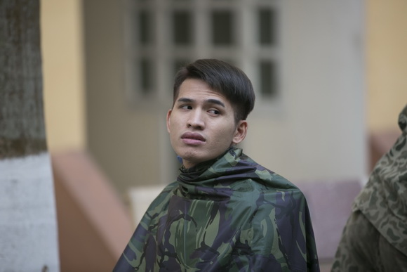 Sao nhập ngũ,ca sĩ quốc thiên,hotboy bình an