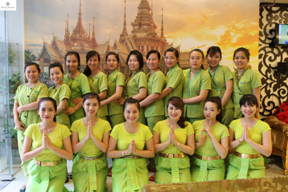 Trung tâm thẩm mỹ công nghệ cao Thái Lan, Beauty de Siam, massage Thái