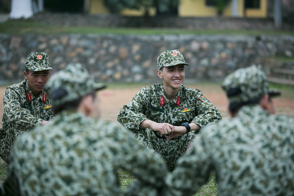 Sao nhập ngũ,tập 2 sao nhập ngũ,ca sĩ quốc thiên