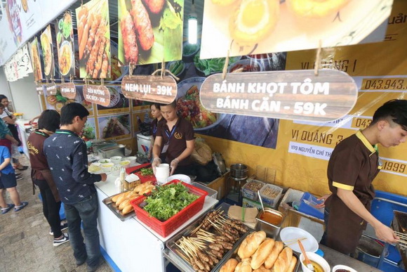 Lễ hội ẩm thực,Food Fest 2017,du lịch ẩm thực