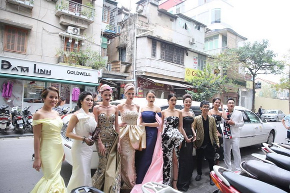 Fashion show,One Night In Paris,thời trang lê hoàng hải