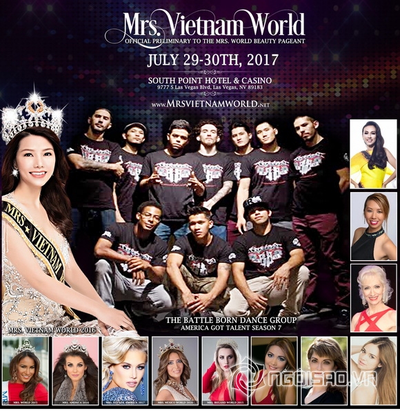 Mrs. Vietnam World 2017, Cuộc thi Mrs. Vietnam World 2017, Sao Việt