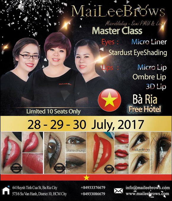 MaileeBrows, Mai Kim Phụng, Xăm phun thẩm mỹ