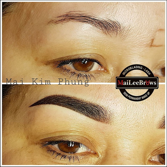 MaileeBrows, Mai Kim Phụng, Xăm phun thẩm mỹ