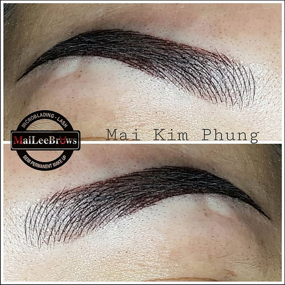 MaileeBrows, Mai Kim Phụng, Xăm phun thẩm mỹ