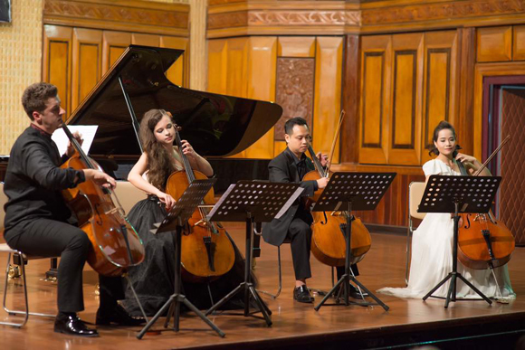 Hòa nhạc Quốc tế CELLO Fundamento, Đinh Hoài Xuân, CELLO Fundamento concert 2