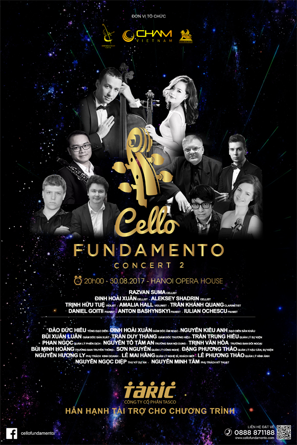 Cello Fundamento Concert 2, Công ty Cổ phần TASCO, hòa tấu thính phòng quốc tế