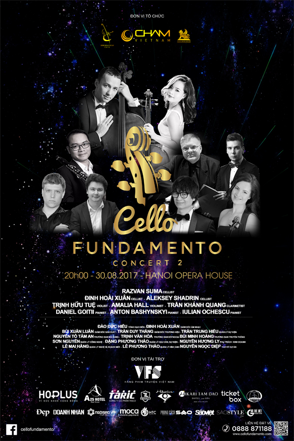 Cello Fundamento Concert 2, hòa nhạc thính phòng, Đinh Hoài Xuân
