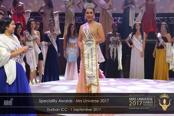 Hạnh Lê, Mrs Universe 2017, Hoa hậu Đại Sứ quý bà hoàn vũ 2017