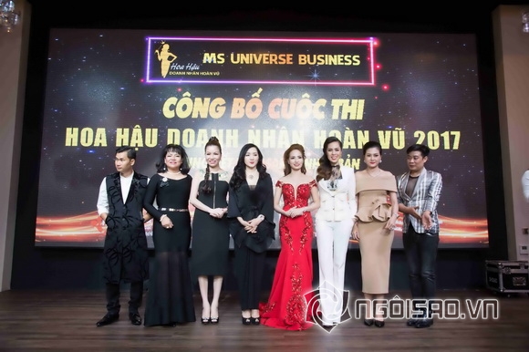 Á khôi Thanh Hương, Ms Universe Business 2017, sao việt, Hoa hậu doanh nhân hoàn vũ 2017