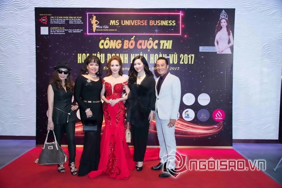 Á khôi Thanh Hương, Ms Universe Business 2017, sao việt, Hoa hậu doanh nhân hoàn vũ 2017