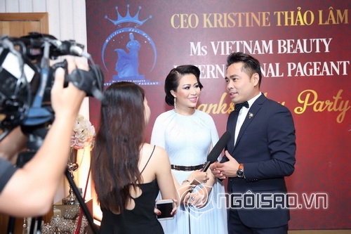 hoa hậu Kristine Thảo Lâm, CEO Kristine Thảo Lâm, Sao Việt