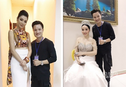 NTM tóc Lê Thanh, Hoa hậu Hòa Bình thế giới 2017, sao việt