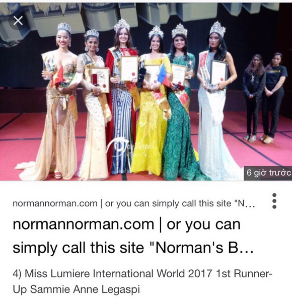 Kiko Chan, sao việt, Miss Lumiere International World 2017