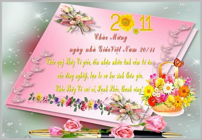 Chào mừng ngày nhà giáo Việt Nam 20/11, hãy cùng ngắm nhìn những hình ảnh lời chúc tuyệt đẹp nhất dành tặng cho các thầy cô giáo yêu quý của bạn!
