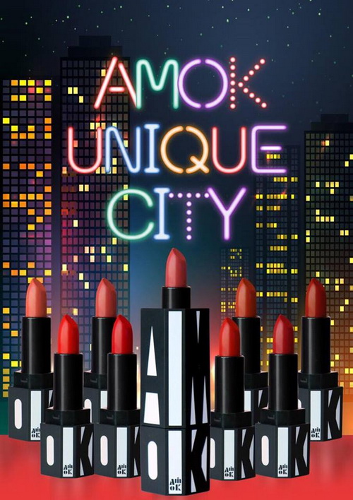Mỹ phẩm Amok, Amok Unique City, Son amok