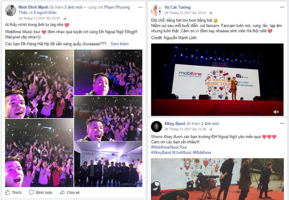 Đêm nhạc của MobiFone, Hành trình kết nối âm nhạc MobiFone, MobiFone music tour