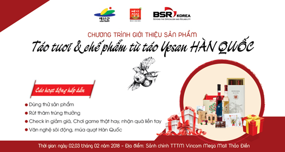 Yesan, Táo Yesan, BSR Group