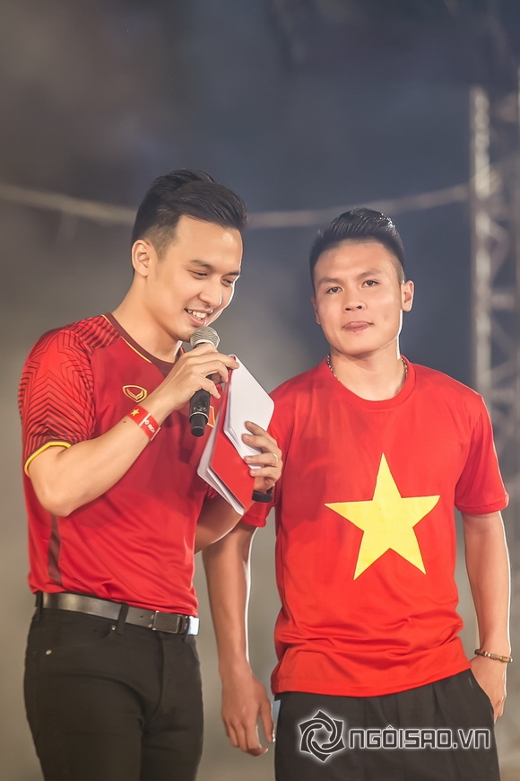 MC Thiên Vũ, U23 Việt Nam, Sao Việt