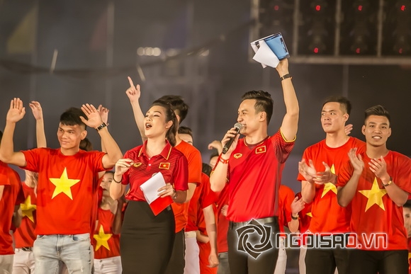 MC Thiên Vũ, U23 Việt Nam, Sao Việt