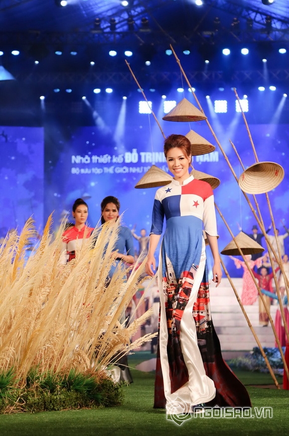 lễ hội Áo Dài 2018, Vũ Thùy Trang, Người mẫu Vũ Thùy Trang