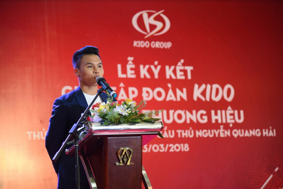 Nguyễn Quang Hải, Bùi Tiến Dũng, tập đoàn KIDO