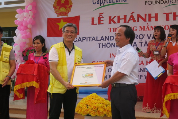 CapitaLand, hệ thống trường Hope School, trường mẫu giáo Lệ Xá CapitaLand Hope