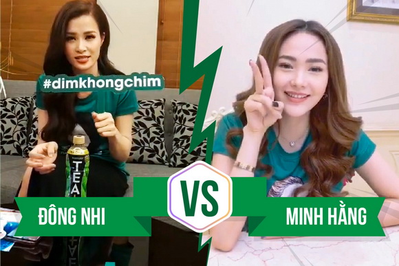 thách đấu đi trên nước của sao Việt, Tea+ đi trên nước