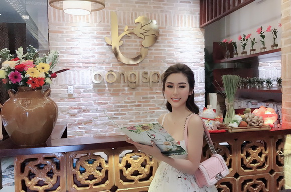 Bông Spa, Chăm sóc da, Tắm trắng