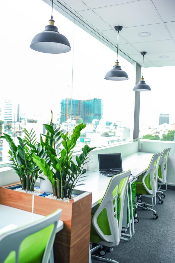 Green Hub, Thuê chỗ ngồi làm việc, Dịch vụ văn phòng