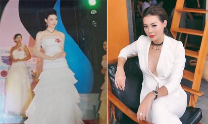 Hé lộ ảnh hiếm thời thi Hoa hậu của Thanh Hương 'Quỳnh Búp bê'
