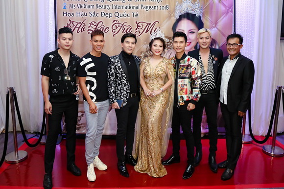 Hoa hậu Hồ Lộc Trà My, sao việt