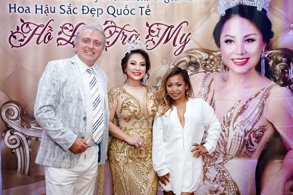 Hoa hậu Hồ Lộc Trà My, sao việt