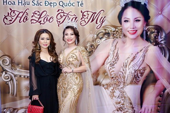 Hoa hậu Hồ Lộc Trà My, sao việt
