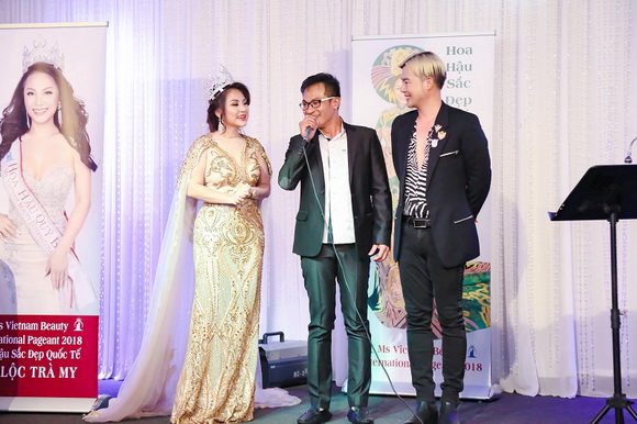 Hoa hậu Hồ Lộc Trà My, sao việt
