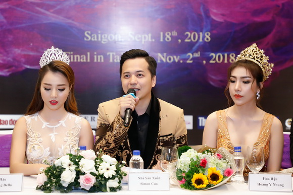 Simon Cao, Á hậu Thương Bella, Hoa hậu Việt Nam Toàn Thế Giới