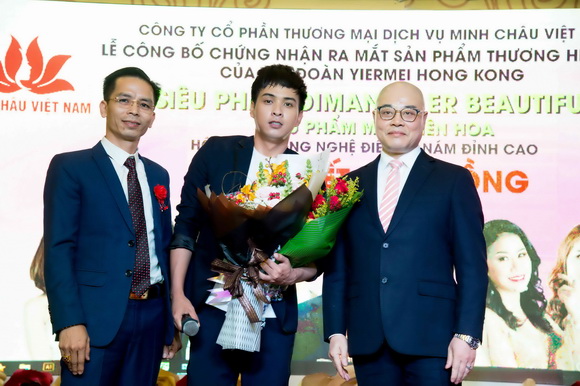 hội thảo đỉnh cao và ra mắt trị nám 2018, Hồ Quang Hiếu, Công ty Minh Châu Việt Nam