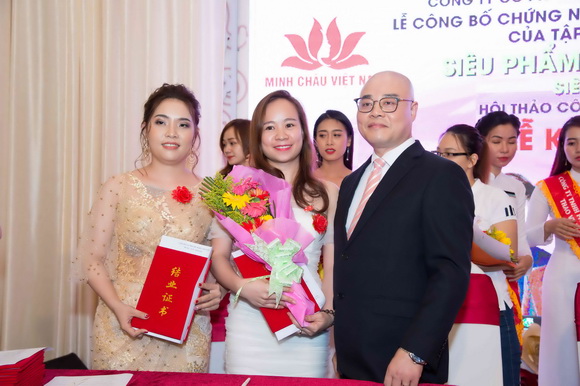 hội thảo đỉnh cao và ra mắt trị nám 2018, Hồ Quang Hiếu, Công ty Minh Châu Việt Nam