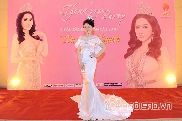 Á hậu Thanh Huyền, Hoa hậu sắc đẹp Việt Nam toàn cầu tại Thái Lan, sao việt