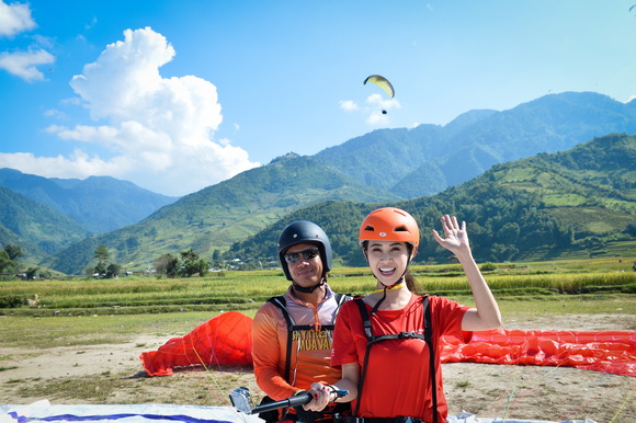 trải nghiệm hành trình di sản tại Yên Bái, Á hậu Nguyễn Liên Phương, Sao Việt