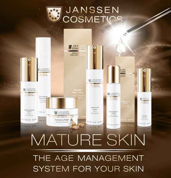 mỹ phẩm Mature Skin, chống lão hóa da, Janssen Cosmetics
