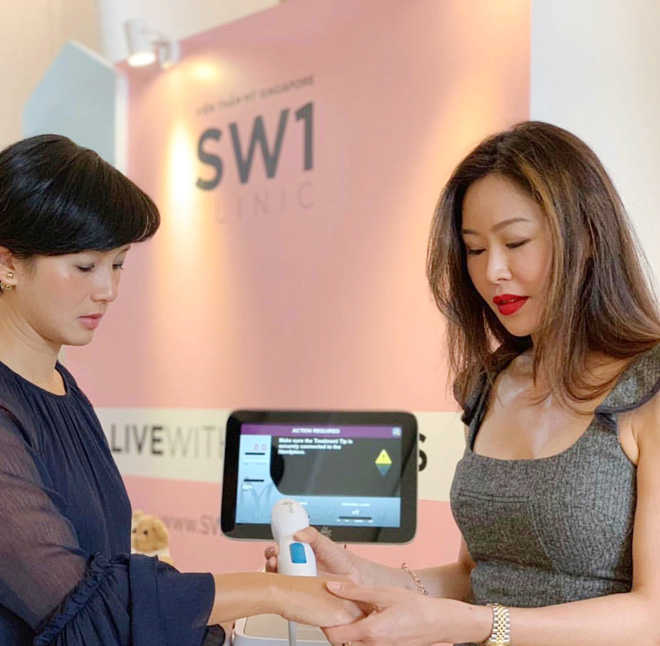 Bà hoàng thẩm mỹ Singapore, Low Chai Ling, Viện Thẩm mỹ SW1