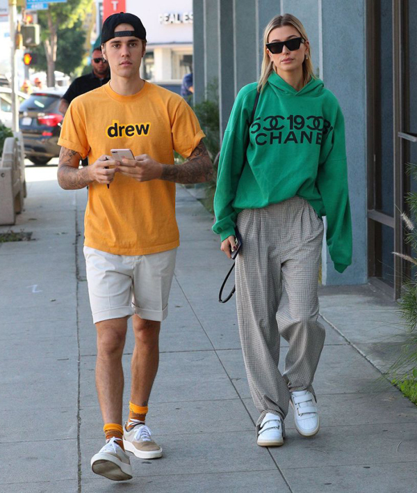 ca sĩ, justin bieber, hailey baldwin, sao hollywood