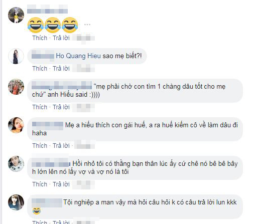 Hồ Quang Hiếu, mẹ Hồ Quang Hiếu, Bảo Anh, sao Việt