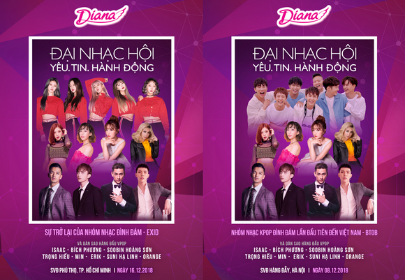Diana, Đêm nhạc hội Diana